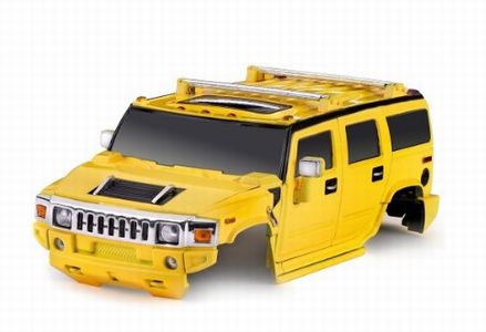 Karosserieset Hummer H2 gelb