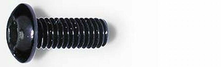 Rundkopschraube M3x8mm schwarz (4)