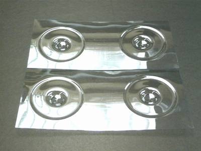 Wheel disk lexan clear 1/10 (4)