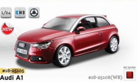 BURAGO Audi A1 ROT BURAGO 1825105