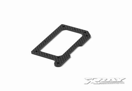 Untere Platte Hinterachse CARBON 2.5MM