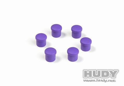 Kunststoffdeckel für 14MM Griffe - VIOLET (6)