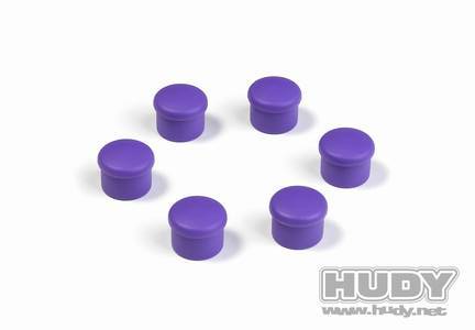 Kunststoffdeckel für 18MM Griffe - VIOLET (6)