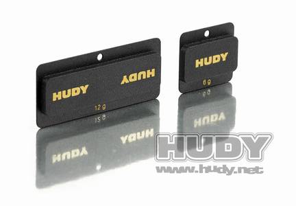 HUDY LIPO CHASSIS BALANCING Gewichte 12g - LOW CG