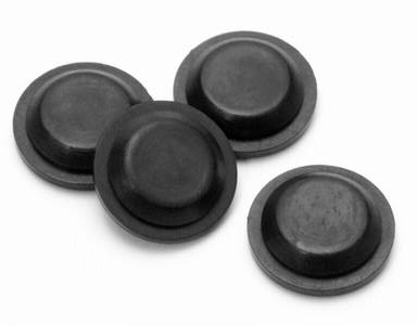 DAEMPFERMEMBRAN 12X3.5MM (FLACH/4 ST)
