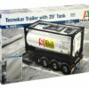 Italeri 3929 TECNOKAR TRAILER WITH 20' TANK