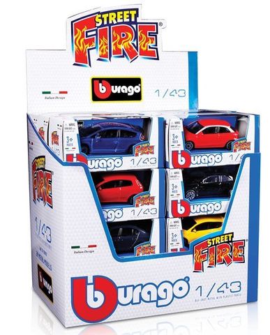 Burago Street Fire 1/43 1 Stück