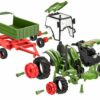 Trecker Modellauto mit Anhänger – Bild 3