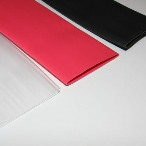 Schrumpfschlauch PVC Ø 20mm transparent (1m)