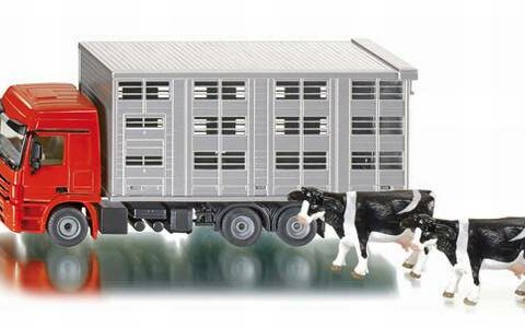 SIKU Tiertransporter mit Kühen SIKU 2713
