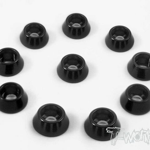 Anodized Aluminum M3 Hex. Socket Cap Washer (10 pc