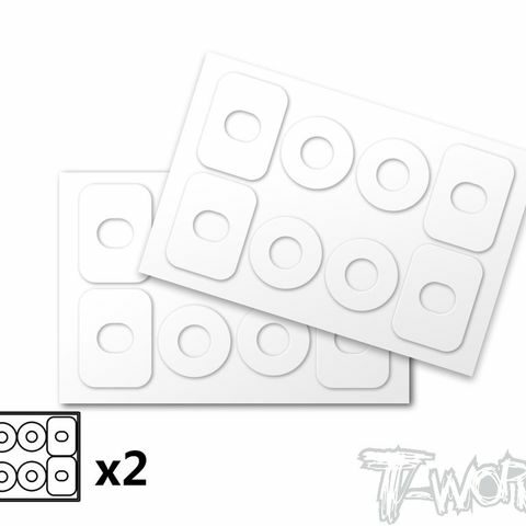 1/8 Buggy Body Post Protectors TWORKS TA-128-D