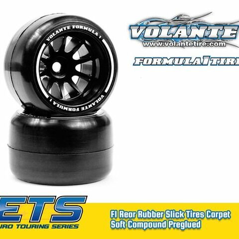 Volante F1 Heck Slick Carpet SOFT Preglued (2Stück