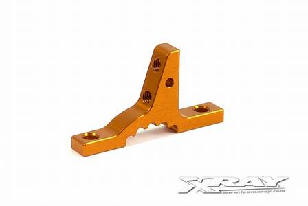 T3 ALU Achsbock oben Front oder Heck - ORANGE
