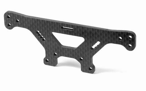 Stossdämpferbrücke hinten CARBON 3MM - LOWER