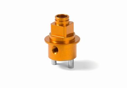 Bremsscheibenadapter ALU 7075 T6 - ORANGE