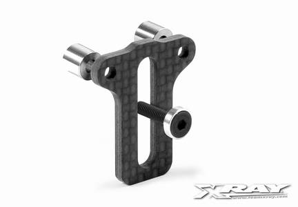 Zentrierplatte CARBON zu Karosseriehalterung hinte