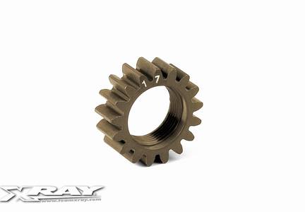 XCA ALU 7075 T6 HARD COATED 1.Gang Ritzel 17Z