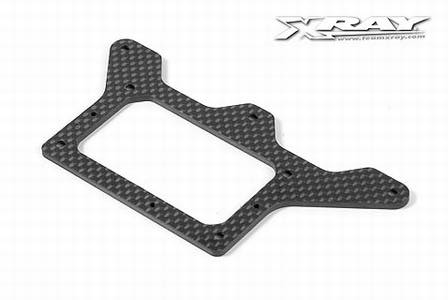 X12 LINK untere Platte Hinterachse CARBON 2.5MM
