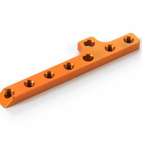 T4'18 ALU Motorbefestigungsplatte - ORANGE