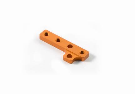 T4'16 ALU Motorbefestigungsplatte - ORANGE
