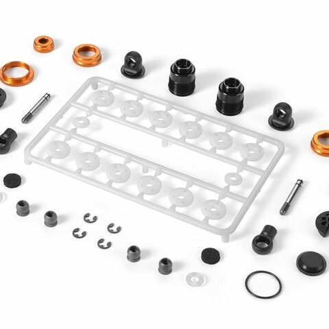 ULP ALU Stossdämpfer Set - ORANGE (2)