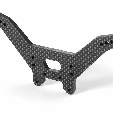 XT2 Stossdämpferbrücke CARBON hinten 4MM