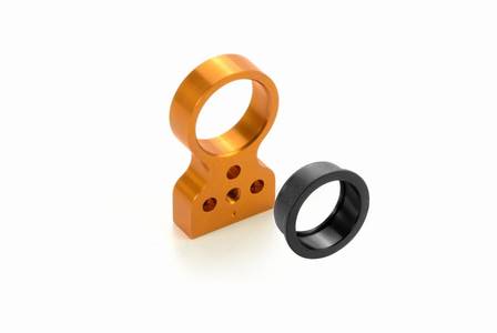 ALU Bock für 2-Gang-Welle - SET