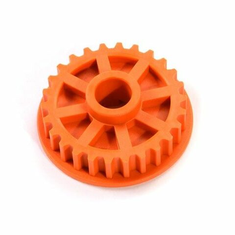 Zahnriemenrad - orange - 26Z - Mittelwelle SEITE -