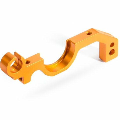 ALU Achsbock hinten unten - LINKS