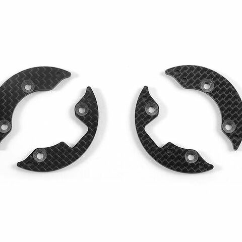 CARBON FRONT AERODYNAMIC DISC 2.2MM - LINKS+RECHTS
