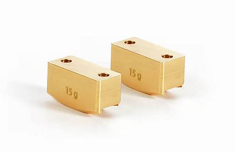 XB8 2014 Messing Gewichte 15G zu Radführungsblock