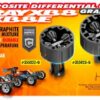 Differential Gehäuse - V2 - GRAPHITE XRAY 355022-G – Bild 2
