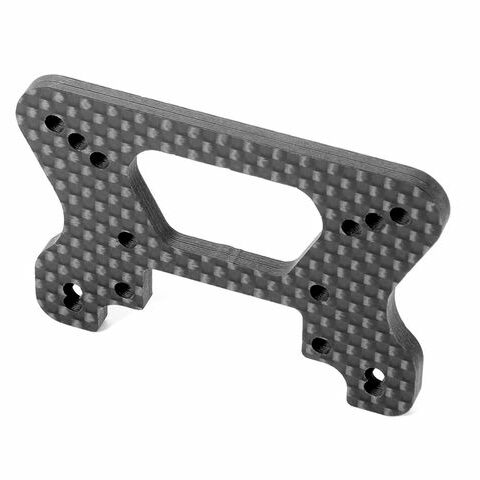 XB4'17 Stossdämpferbrücke vorne CARBON 3.5MM - NIE