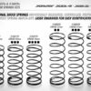 Federn-Set vorne L=42MM - 2 DOTS (2) XRAY 368192 – Bild 2