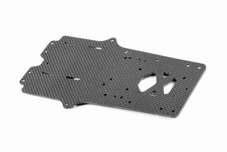 X12'15 LINK Chassisplatte - 2.5MM CARBON