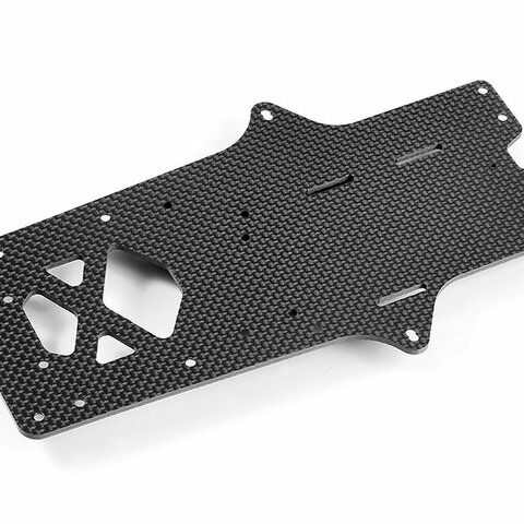 X12'17 Chassisplatte - 2.5MM CARBON