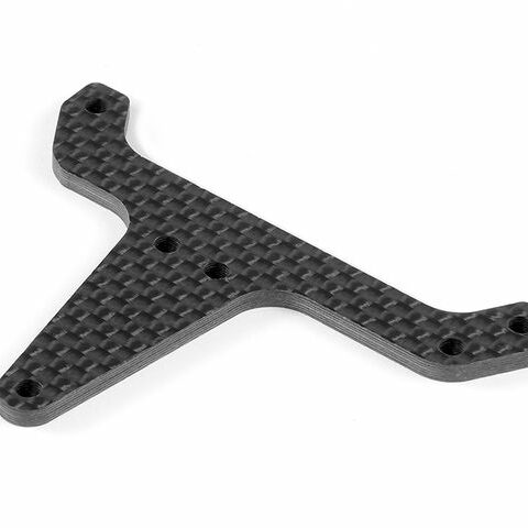X12'17 Obere Platte zu Hinterachse - CARBON 2.5MM