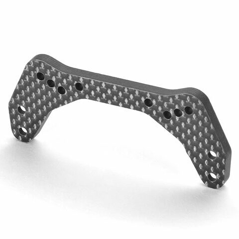 Stossdämpferbrücke vorne CARBON 4.0MM - NIEDRIG