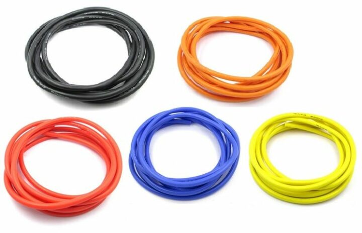 Silikonkabel Superflex 14AWG je 50CM 2,5mm² (5 Farben)