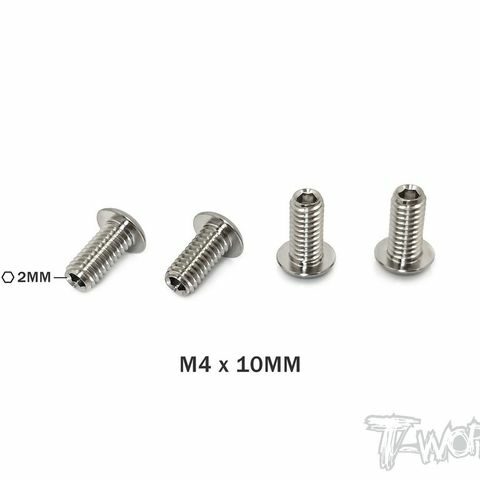 64 Titanium Down Stop Screws ( M4 x 10MM ) 4pcs. T