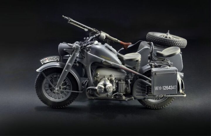 Italeri 7406 ZUNDAPP KS 750 with Sidecar – Bild 4