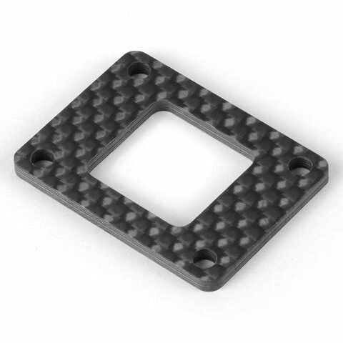 CARBON Distanzplatte zu Getriebegehäuse 2.2MM