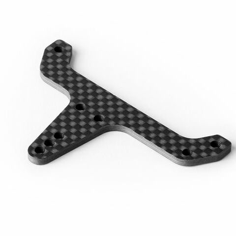 X12'20 Obere Platte zu Hinterachse - GRAPHITE 2.5M