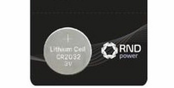 CR2032 Lithiumzelle, 3 V