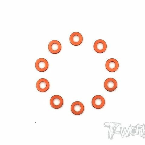 Scheiben 3x1.5mm ALU 7075-T6 (10) orange