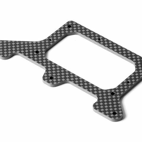X1'20 untere Platte Hinterachse CARBON 2.5MM