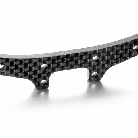 T4'20 SLP Stossdämpferbrücke vorne CARBON 3.0MM