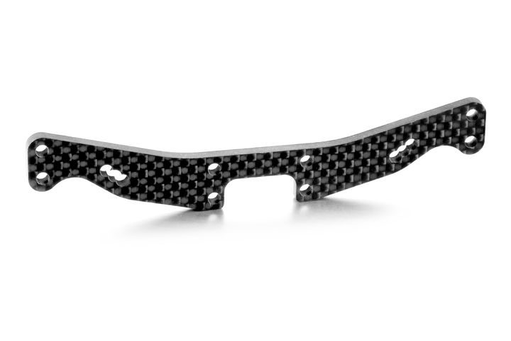 T4'20 SLP Stossdämpferbrücke hinten 3MM CARBON XRAY 302962