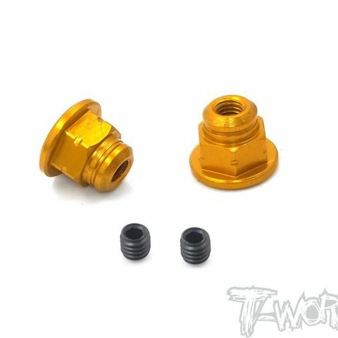 Sanwa M17 Handle Nuts Orange (2pcs.)